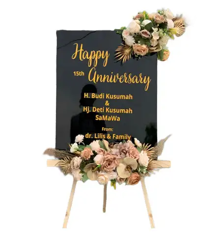 Papan Bunga Akrilik Wargasara